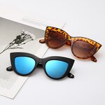 Sunglasses Manufacturer - OEM Custom Stylish Big Cat.3 UV400 Black Cat Eye