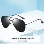 Sunglasses Manufacturer - OEM Custom 2025 Classical Frog Polarized Men Pilot