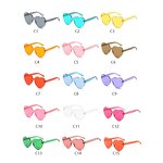 Heart Sunglasses Manufacturer - OEM Custom Fancy Plastic Men Love Shaped