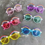 Kids Sunglasses Manufacturer - OEM Custom Glitter Luxury Color Lens Round