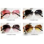 Sunglasses Manufacturer - OEM Custom Eyewear Luxury 2022 Glitter Big Frame