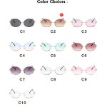 Rimless Sunglasses Manufacturer - OEM Custom China Factory Vintage Round