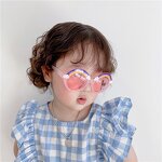Kids Sunglasses Manufacturer - OEM Custom Glitter Luxury Color Lens Round