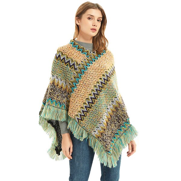 Women Shawl Manufacturer - China Factory 2026 Thicken Warm Cashmere Tassel