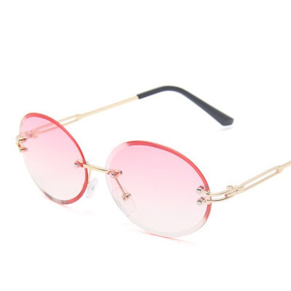 Rimless Sunglasses Manufacturer - OEM Custom China Factory Vintage Round