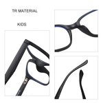 Blue Light Glasses for Kids Manufacturer - OEM Custom 2022 New Elastic TR90