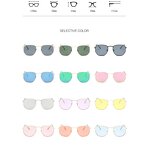 Sunglasses Manufacturer - OEM Custom Fashion Polygon Metal Frame Colorful
