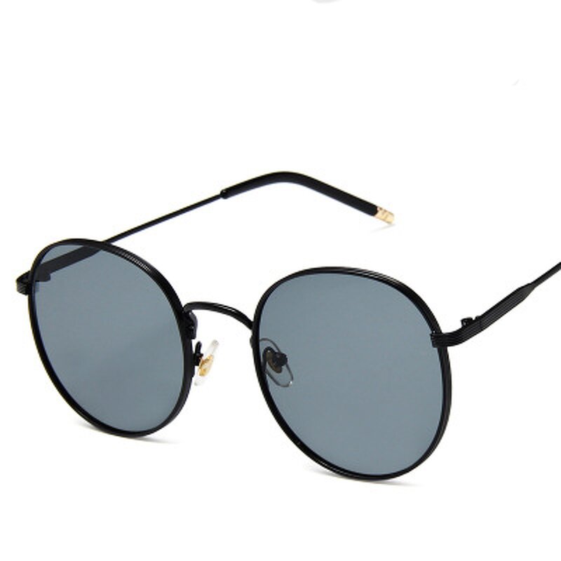 Sunglasses Manufacturer - OEM Custom Round Metal Thick-edged Colorful Ocean