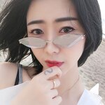 Sunglasses Manufacturer - OEM Custom Fashion Cat Eye Small Metal Frame