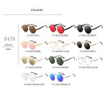 Sunglasses Manufacturer - OEM Custom 2020 High End Metal Mirror Retro Shades