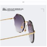 Sunglasses Manufacturer - OEM Custom Fancy Pilot 2020 Gradient Women Cut