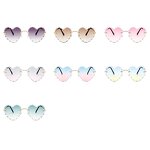 Sunglasses Manufacturer - OEM Custom 2021 Rimless Heart Shaped Frameless