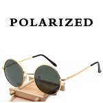 Sunglasses Manufacturer - OEM Custom Fashion Mens Polarized Round Metal
