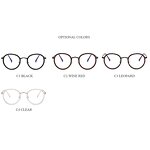 Computer Glasses Manufacturer - OEM Custom Figure Round Metal Anti Blue Light