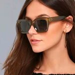 Sunglasses Manufacturer - Wholesale Trendy Fashion UV400 Square Frame
