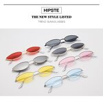 Sunglasses Manufacturer - OEM Custom Fashion Cat Eye Small Metal Frame