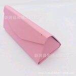 Folding Glasses Case Manufacturer - OEM Custom Magnet Flip up Triangle