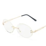 Rimless Sunglasses Manufacturer - OEM Custom China Factory Vintage Round