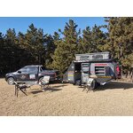 Foldable Camping Trailer Supplier - RV with LED Lights Small
