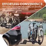 Bicycle Carrier Rack Factory - Hitch Mounted 2/4 Bikes Foldable