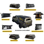 Aluminum Truck Canopy Factory - Bed Cover for Hilux Tacoma