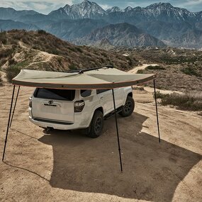 Car Side Awning Manufacturer - Short Version Foxwing