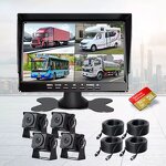 Car Rear View Monitor Factory - 12V 24V 7 Inch TFT LCD