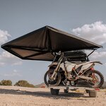 Car Roof Awning Factory - 2.5M Radius Foldable Easy Opened