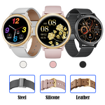 Smart Watch Factory - M55 LED Screen Leather Strap