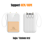Power Bank Supplier - DX275 10000mAh 120W Fast Charge Built-in