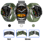 Digital Watch Supplier - YK07 LED Silicone Camouflage Style