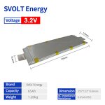 LiFePO4 Battery Cell Supplier - SVOLT 3.2V 65Ah Pouch for Home