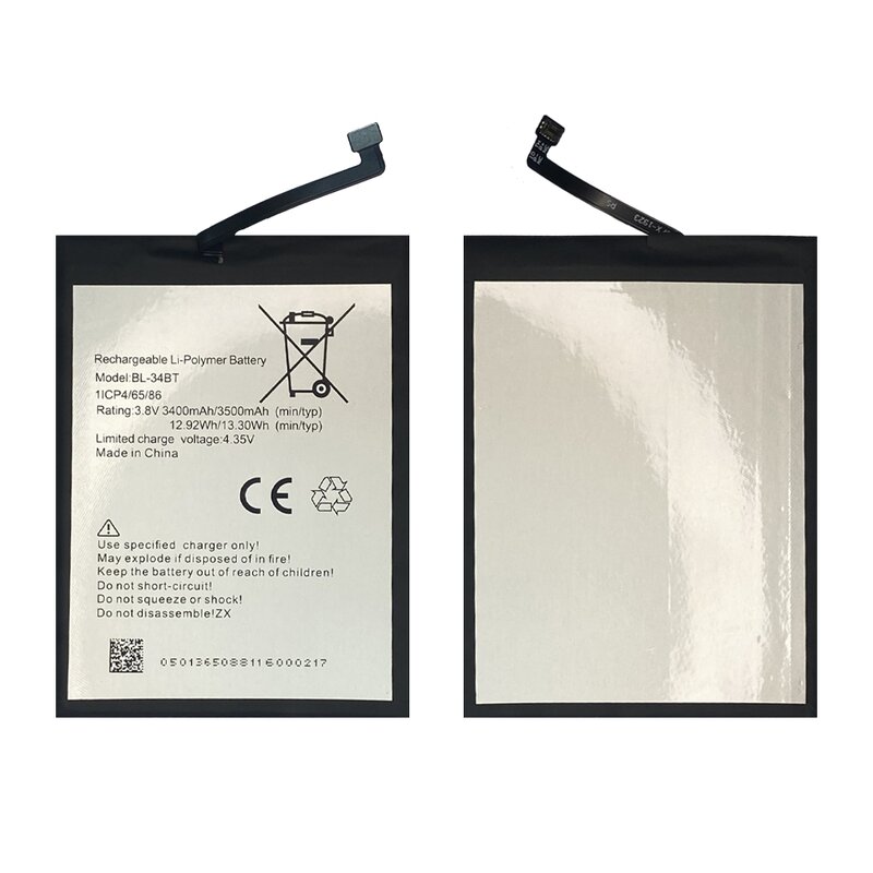 Tecno Battery Factory - BL-34BT 3400mah for Spark 2 KA7