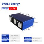 Lithium Battery Cell Supplier - SVOLT 3.7V 104Ah for Vehicle