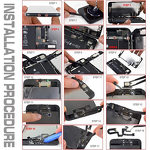 Camera Flex Cable Supplier - Front Camera with Face ID for 6s Plus