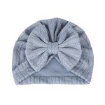 Baby Hat Manufacturer - Wholesale Fashion Solid Color Wheat-striped Bow
