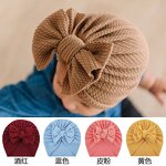 Baby Fetal Cap Manufacturer - OEM Custom Soft Plain Beanie with Bow