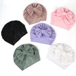 Baby Girl Hat Manufacturer - OEM Spring Summer Big Bow Cotton Outdoor