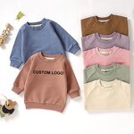 Baby Pullover Tops Manufacturer - Wholesale Spring Autumn Solid Color