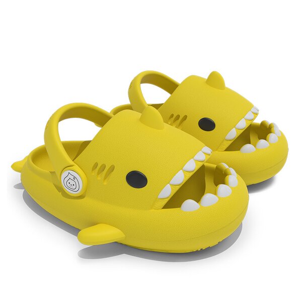Children's Slippers Manufacturer - OEM Custom 1-10 Years Shark Non-slip Cartoon
