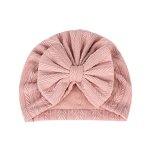 Baby Hat Manufacturer - Wholesale Fashion Solid Color Wheat-striped Bow