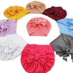 Baby Fetal Cap Manufacturer - OEM Custom Soft Plain Beanie with Bow