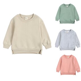 Children Pullover Manufacturer - OEM Custom Logo Design Blank Plain Cotton