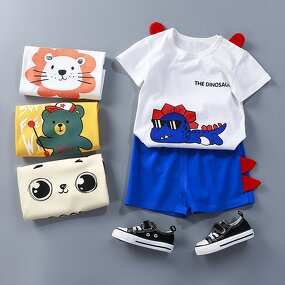 Baby Boys' Clothing Sets Manufacturer - OEM Custom 100% Cotton Summer