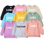 Children Pullover Manufacturer - OEM Custom Logo Design Blank Plain Cotton