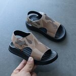 Children's Sandals Manufacturer - OEM Custom 2025 Summer White Black Shoes