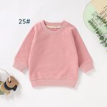 Children Hoodie Manufacturer - Wholesale Solid Color Long Sleeve Kids