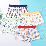 Boys' Underwear Set Manufacturer - OEM Custom Cotton 4 Pcs Children's Boxer