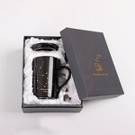 Ceramic Mug Factory - Creative Constellation Lid Spoon Couples