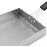 French Fries Scoop Factory - Stainless Steel Griddle Mover Shovel